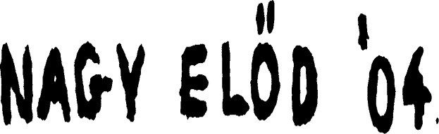 Nagy Előd szignója